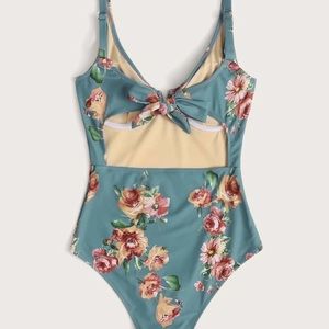 SHEIN floral one piece